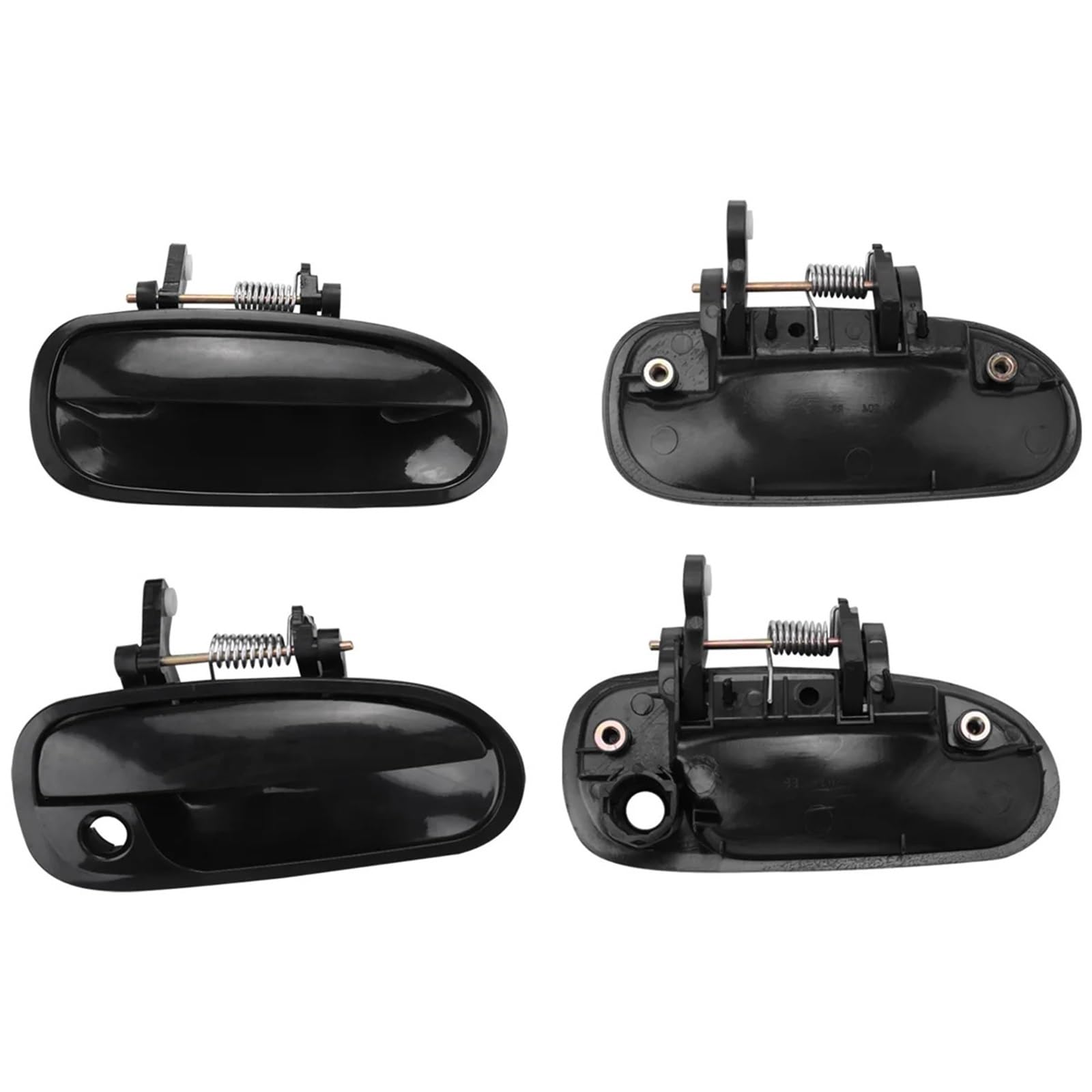 POKNGBI Car Door Handle N29R Fit for Honda Fit for Civic EK3 1996-2000 Car Outside Exterior Door Handle