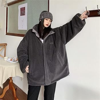 Amazon | フェイクファージャケット リバーシブル レディース メンズ