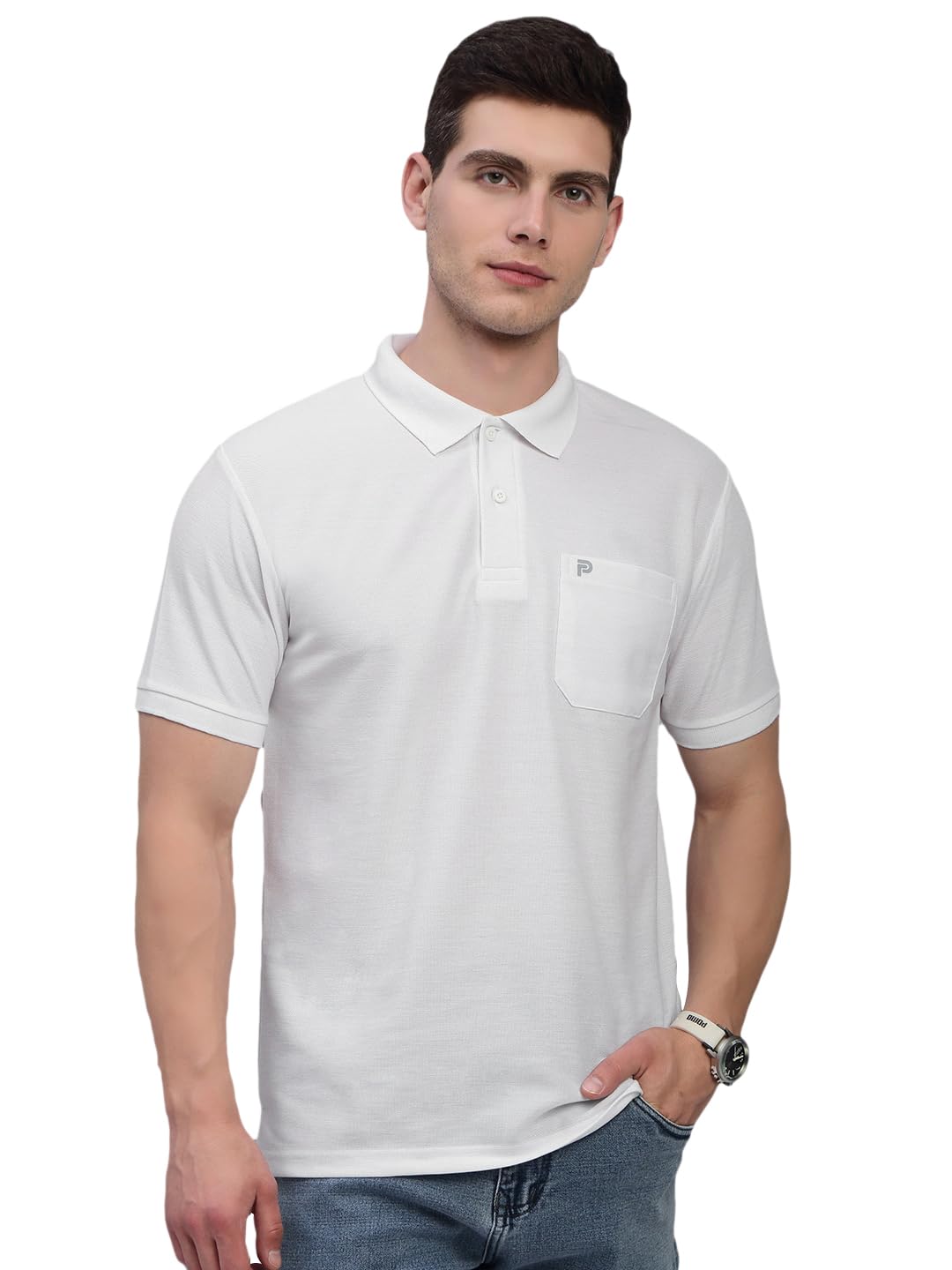 lux parker Men's Solid Regular Fit T-Shirt-picture-35