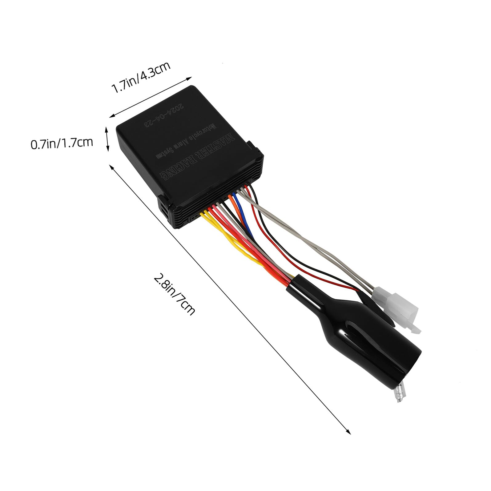 Kit Allarme Antifurto Moto con Avvio Remoto Dispositivo Bidirezionale Resistente alle Intemperie per Sicurezza Antifurto