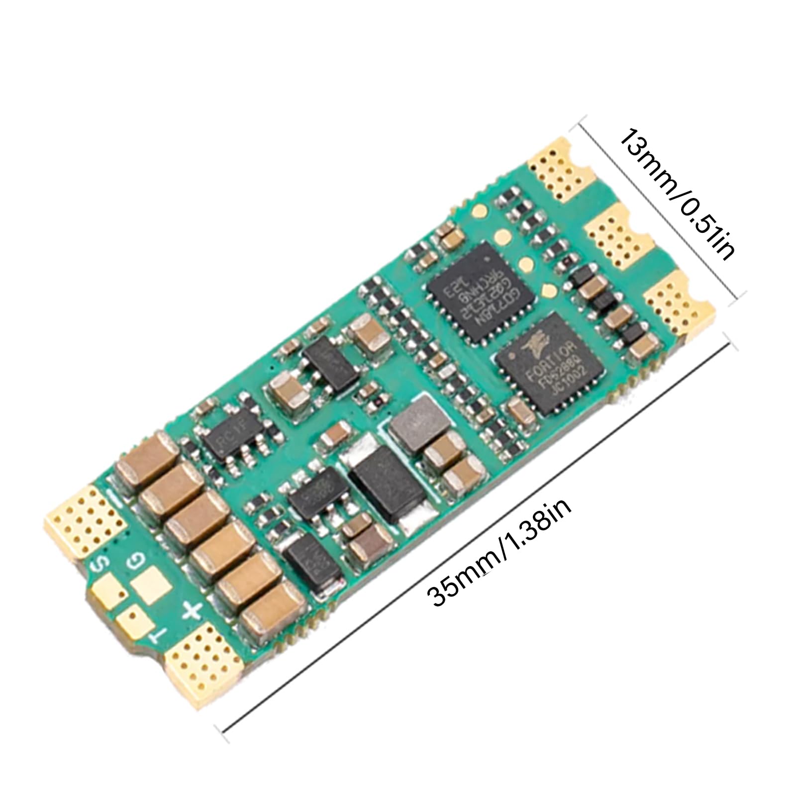 E55 regulator prędkości 55 A do prądu rozrywającego 60 A i zaawansowanych obwodów ochronnych, regulator prędkości FPV Racing Quadcopter Control