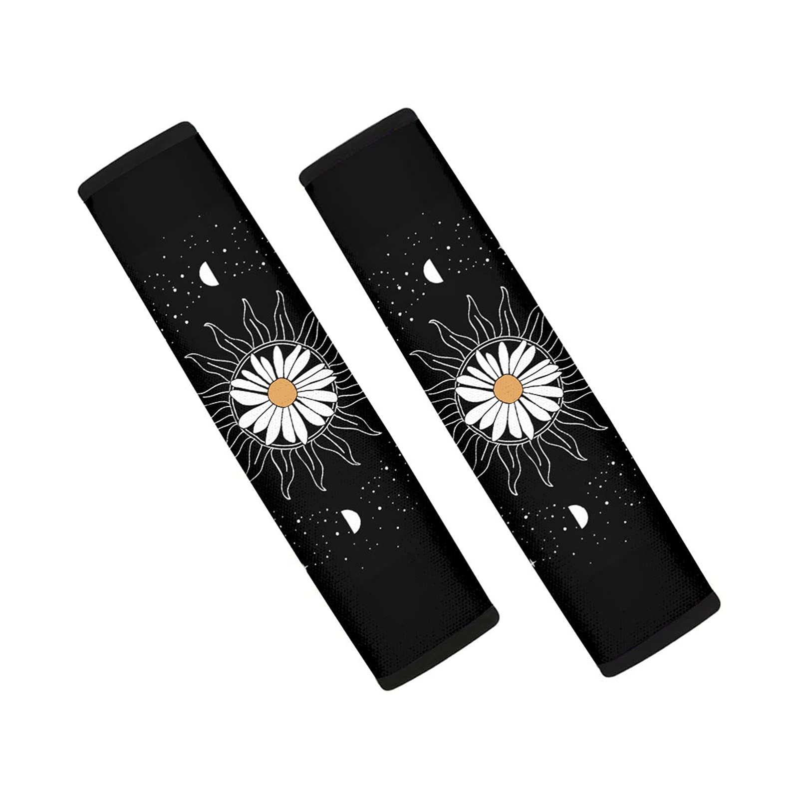Showudesigns Highland Cow Sunflower Car Seat Belt Covers for Kids Adults Universal Fit Seatbelt Strap Cover Backpack Harness Pads Animal Cattle Flower Car Seatbelt Covers — view 44