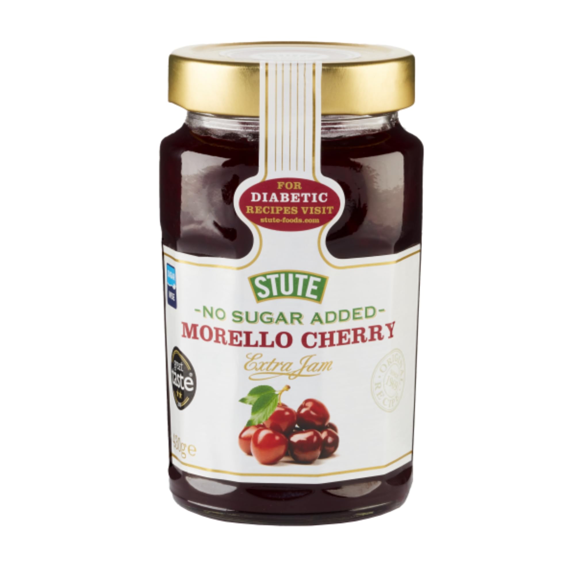 Stute Diabetic Morello Cherry Extra Jam 430g