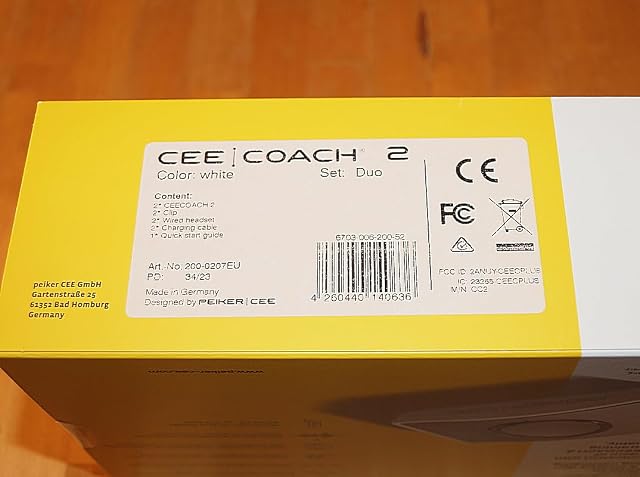 Foto 2 de 3 de Ceecoach 2 Duo Set blanco con bolsa de transporte
