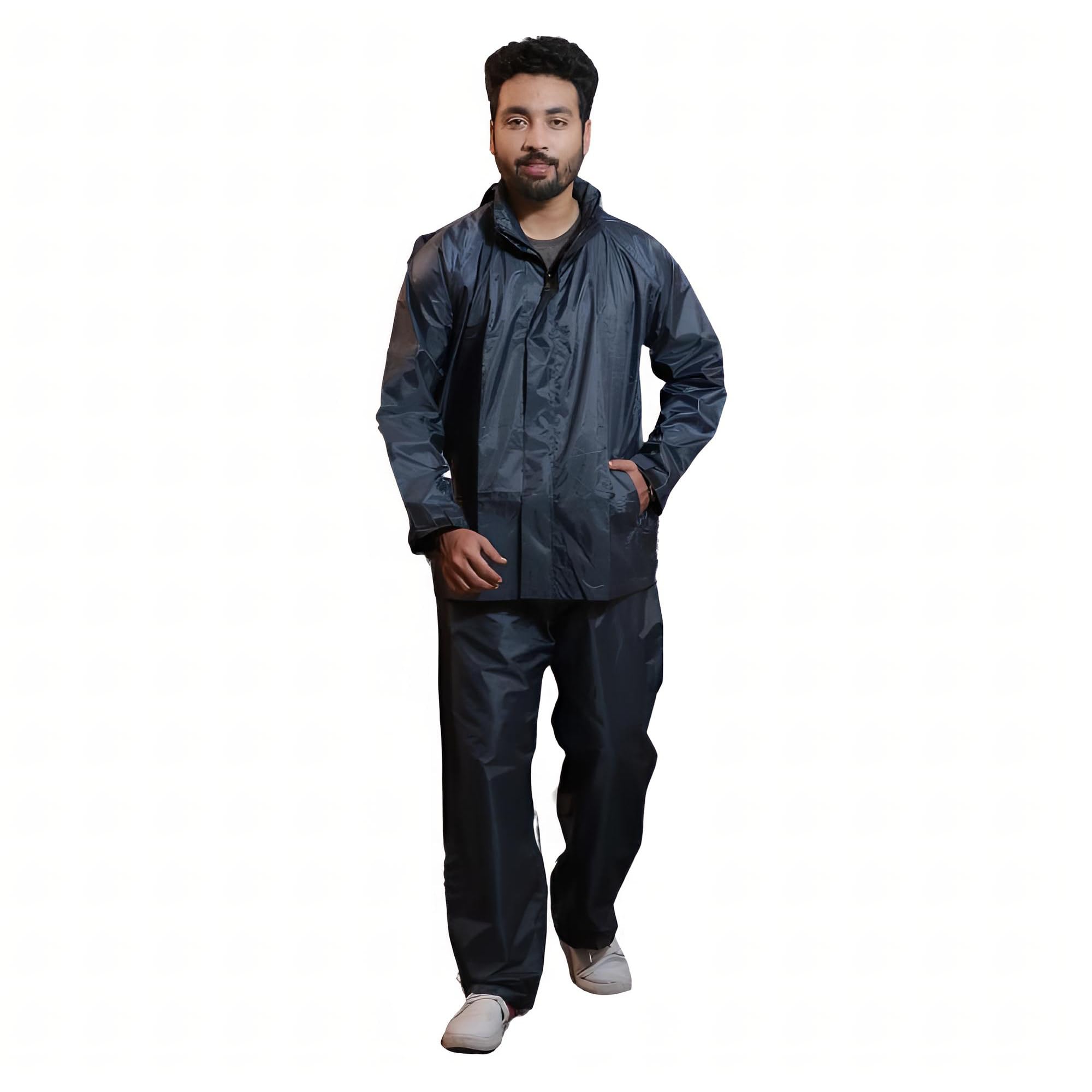 Duckback Men's Raincoat Pant Style Waterproof Rainsuit with Jacket | Waterproof-picture-17