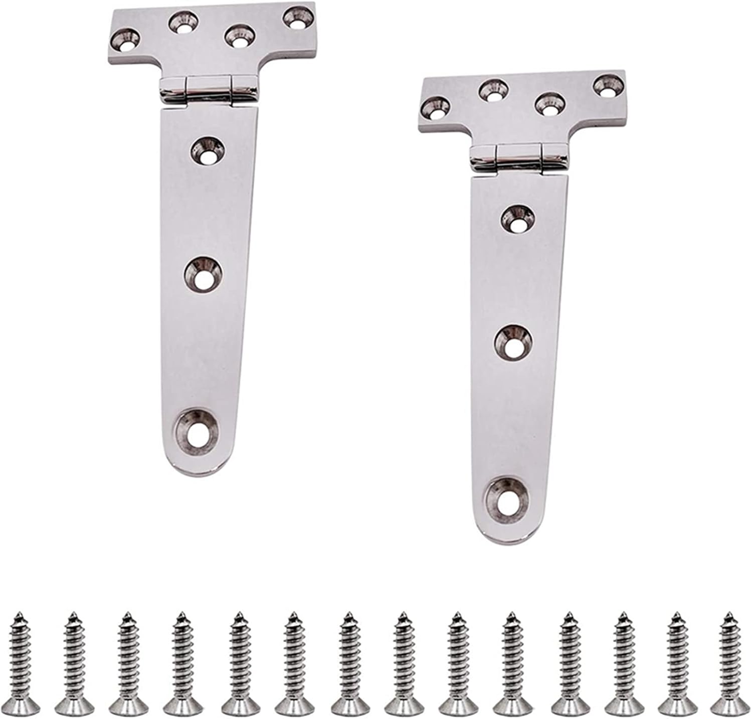 XTYPE T-Shaped Thickened Hinges, Stainless Steel Industrial Hinges, Cabinet GL Door Hinges