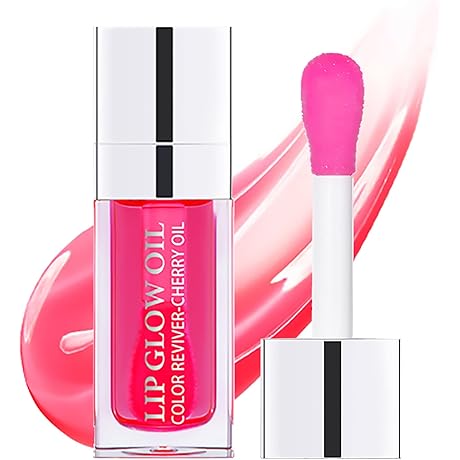 Hydrating Tenglong Lip Glow Oil: Non-Sticky, Plumping Lip Oil for Lasting Hydration