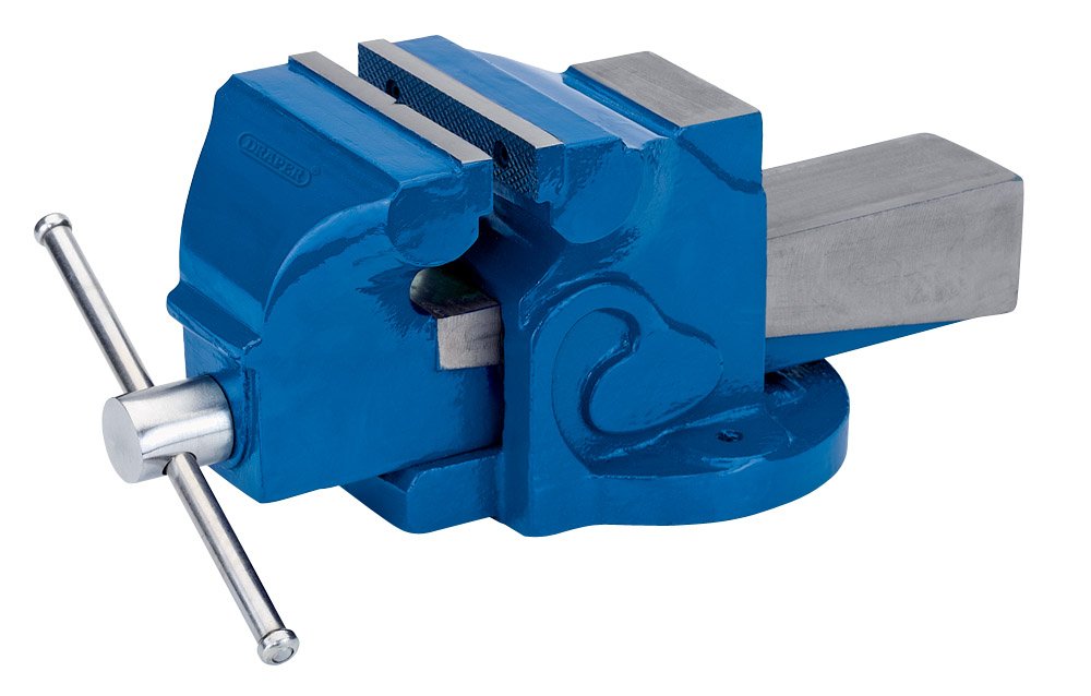 Draper Blue 45231 Engineers Bench Vice, 125Mm