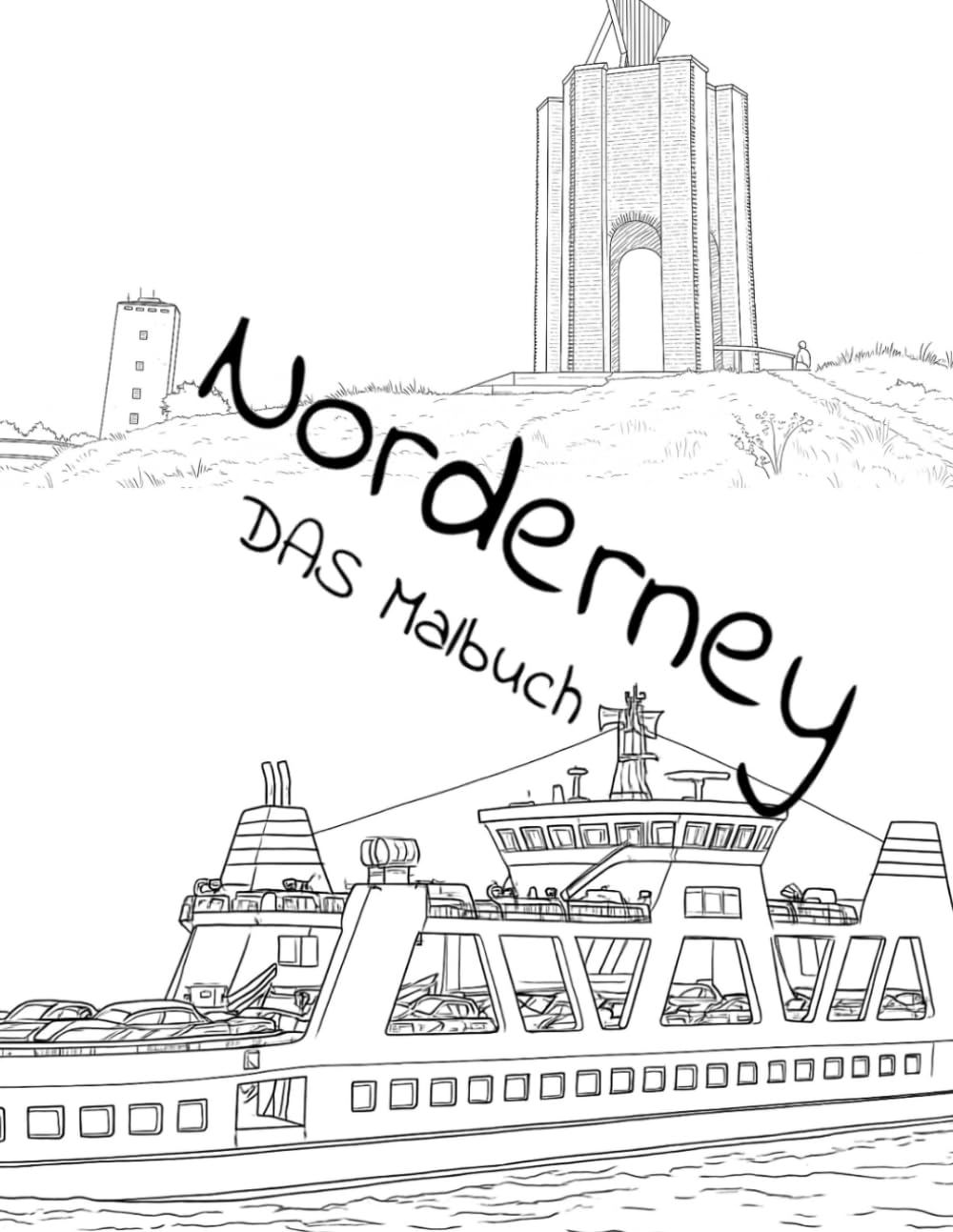 Malbuch Norderney