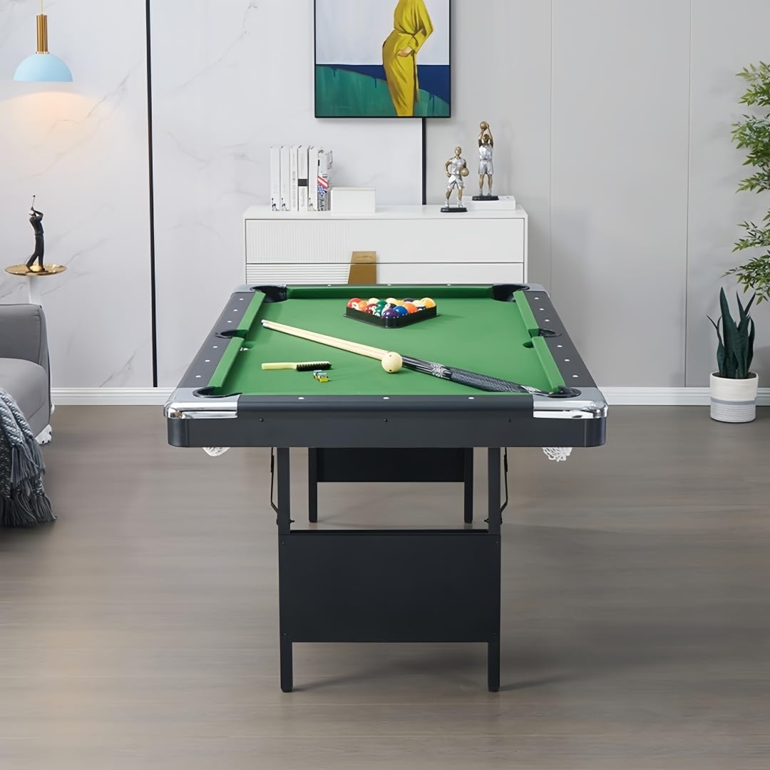 Amazon | ビリヤード台 billiard table テーブル 6フィート 球 キュー