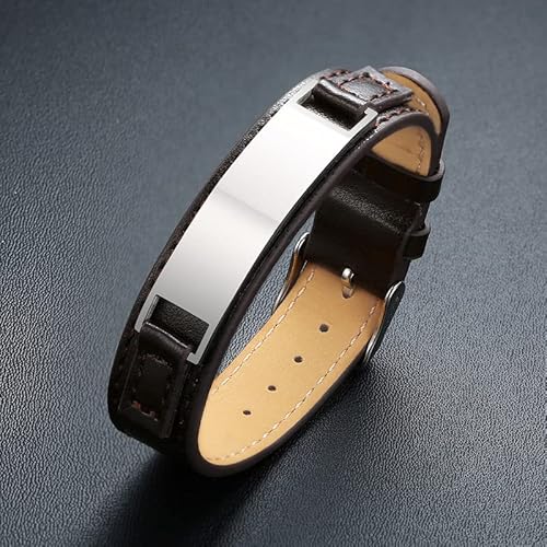 Generic QD-BL246OCOR1613 Qingduo 1 Corinthians 16:13 Bible Verses Bracelets Religious Stainless Steel Id+Leather Inspirational Quote Cross Faith Christian Verse Wristband Gifts thumb #5