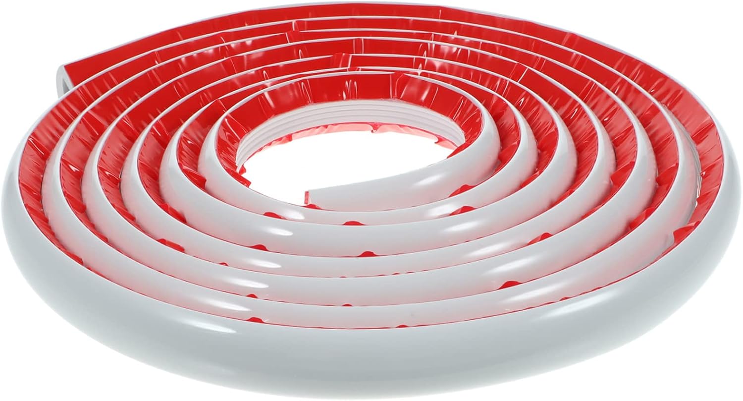 Self-Adhesive Peel and Stick Wall Corner Trim Flexible Molding for Smooth Easy Installation Caulk Strip for Cabinets Ceilings and Countertops