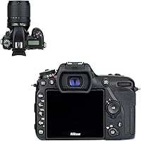 Vista 4 de Sombra ocular suave extendida para Nikon D7500 D7200 D7100 D7000 D5200 D5100 D3500 D3400 D3300 D3200 D3100 D750 D610 D6000 D300 Visor Reemplazar