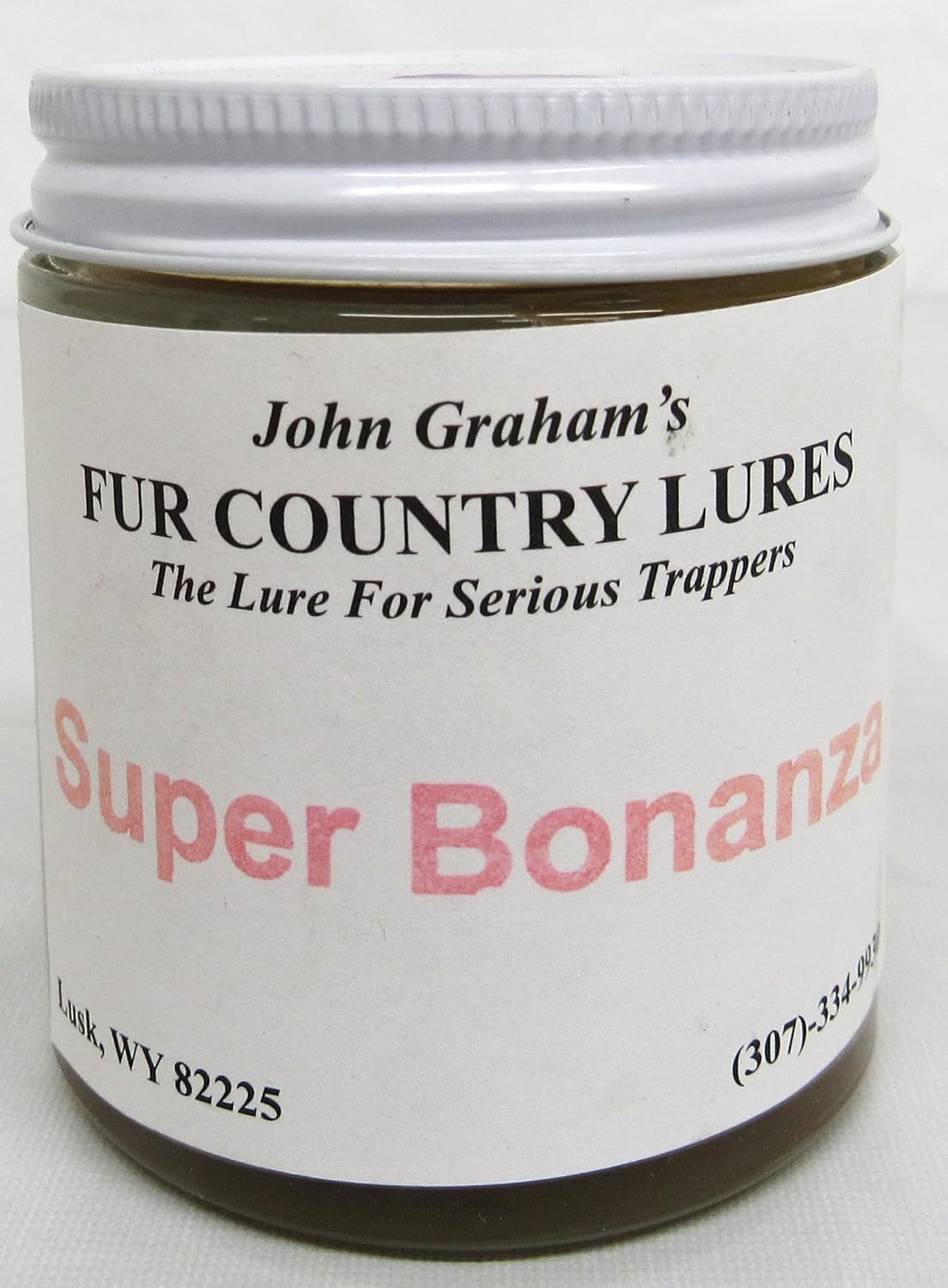 Super Bonanza - John Grahams Fur Country - 4 Ounce Jar Trapping Supplies