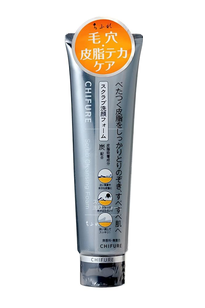 Amazon | ちふれ スクラブ洗顔フォーム スクラブ(チューブ) 100