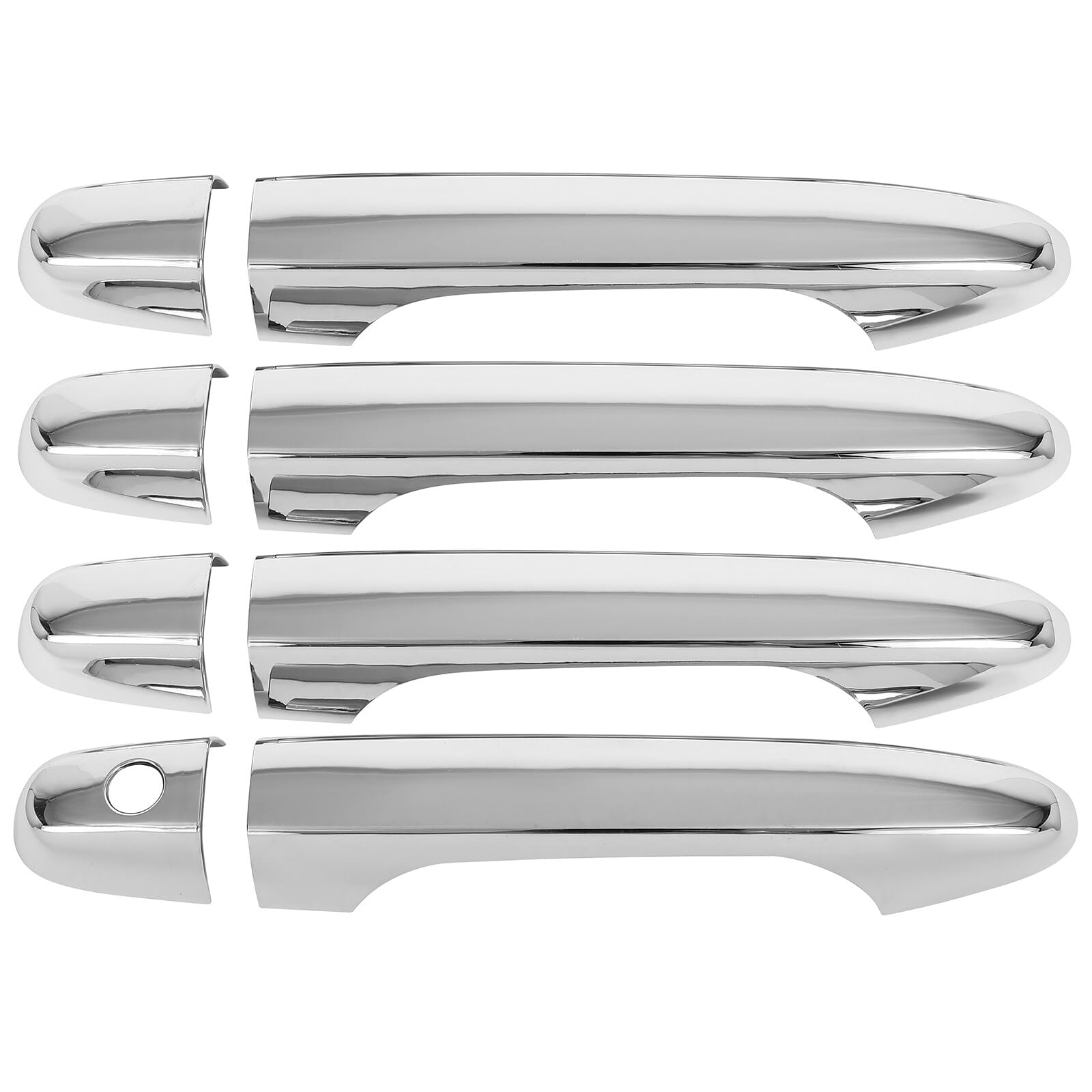 OCPTY 4PCS Door Handle Covers for 2012-2015 for Honda Civic 2012-2016 for Honda CR-V Exterior Driver Side & Passenger Side Car Door Handle Covers Trim