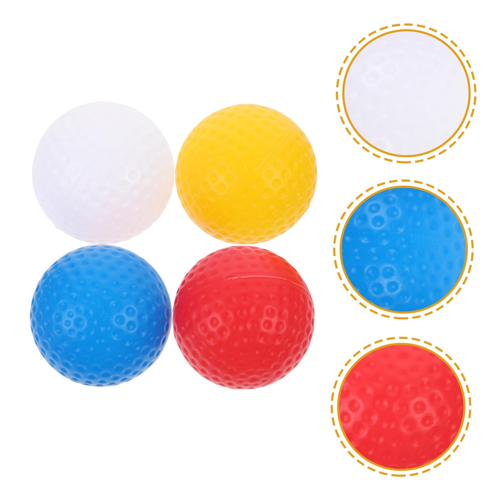 best color golf balls