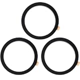 Universal Metal Ring Sticker for Magnetic Charger Compatible with iPhone/Samsung/Android All Cellphones, Magnetic Mount/Phone Holder Conversion Accessories, 3Pcs, Black