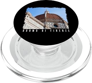 Duomo Di Firenze Florence Cathedral Travel Vacation Souvenir PopSockets MagSafe PopGrip for iPhone