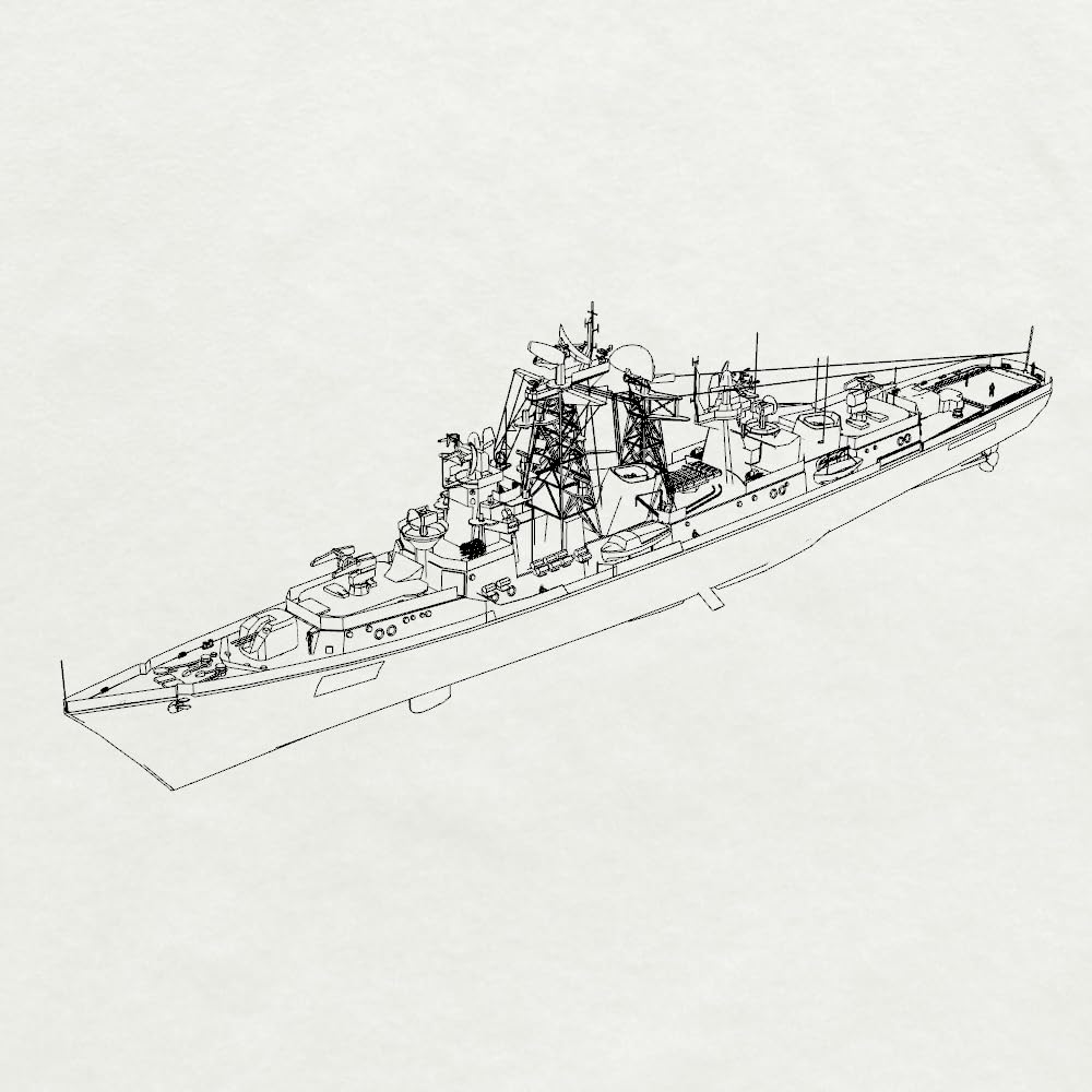 MRY-SFW 195 1/200 radziecki projekt klasy SN Kashin 61 niszczyciel linii wodnej