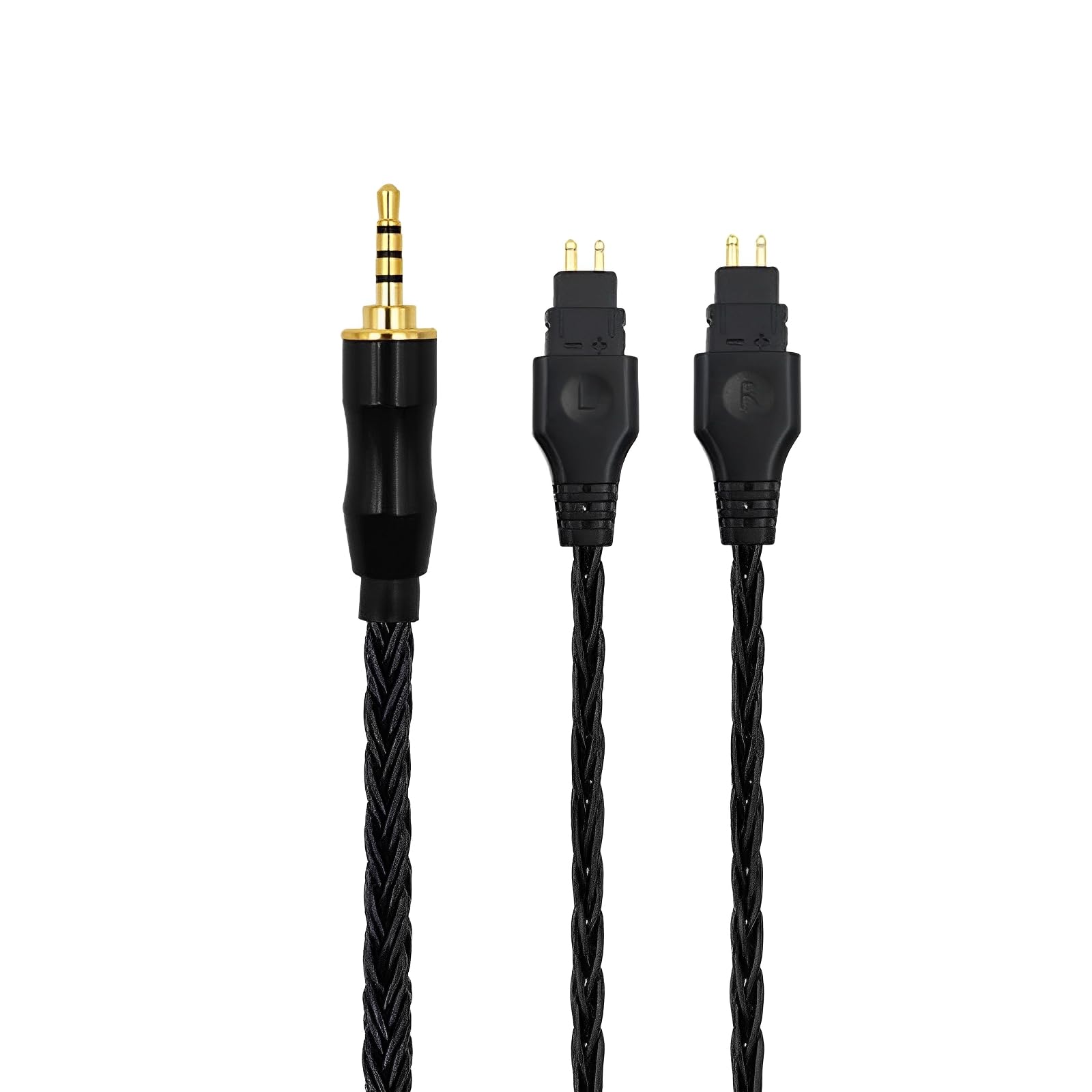 Amazon | Earmax 16-Strand 4.4mm 3.5mm 2.5mm - 2ピン 6N OCC 銀