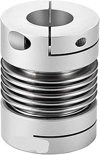 WAAZVXS Coupling Metal Shaft High Torque for Motor Generator Bellows Servomotor Aluminum Alloy (Inner Diameter : 40x55 (8 20))