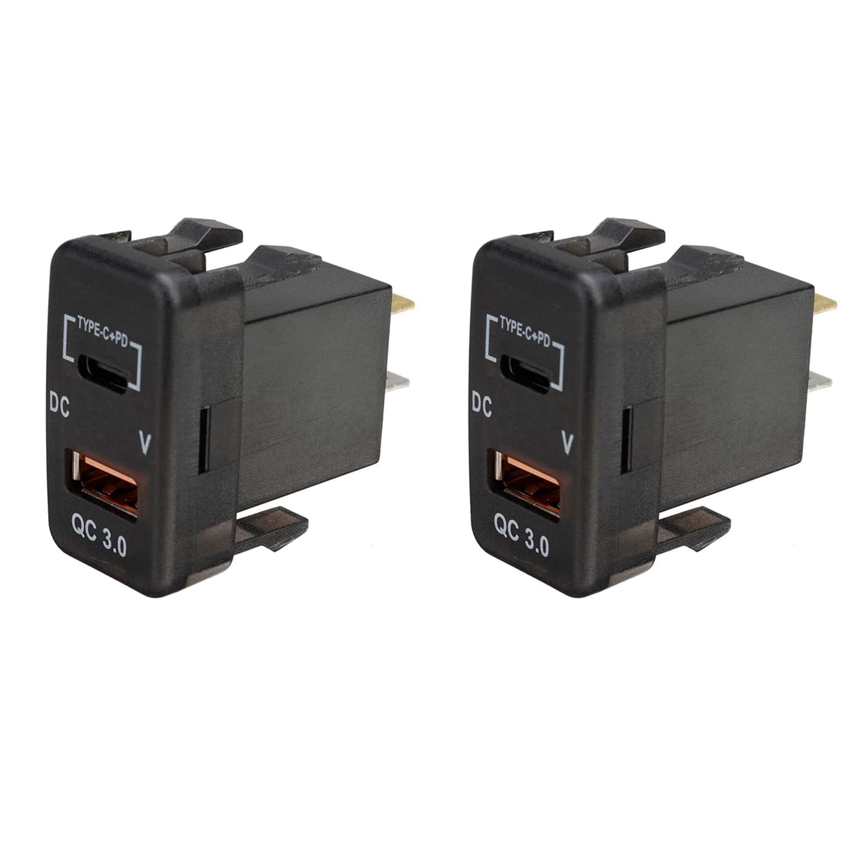Cargador Rápido USB Dual QC3.0 para Coche en Rutas de Viaje con Prado 8