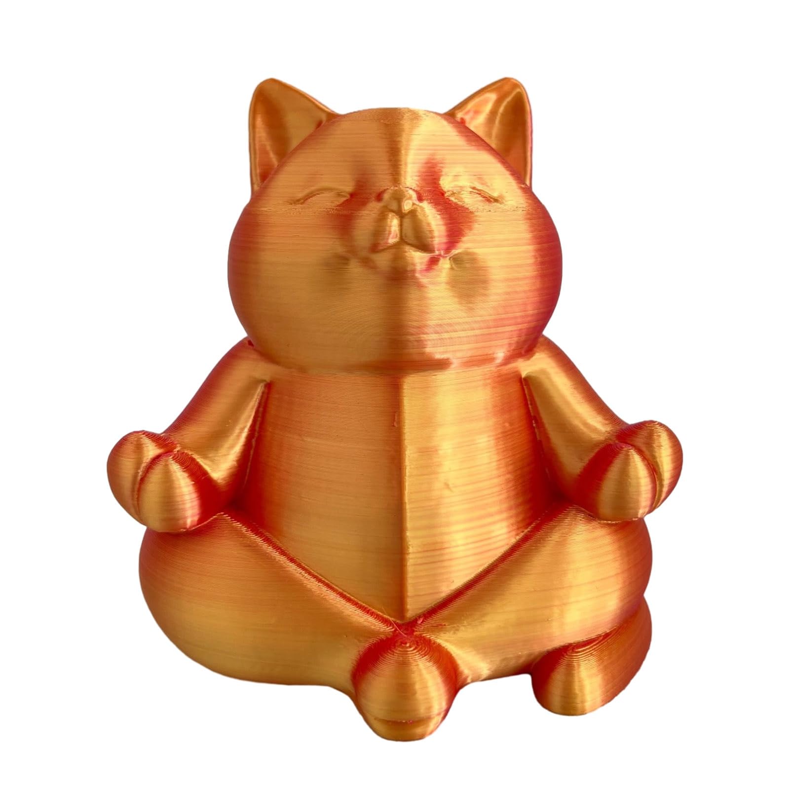 Glifora Cute Cat Glasses Holder - 3D Printed Animal Spectacle Display Stand, Desk Eyeglasses Organiser for Home, Office, Bedside and Nightstand
