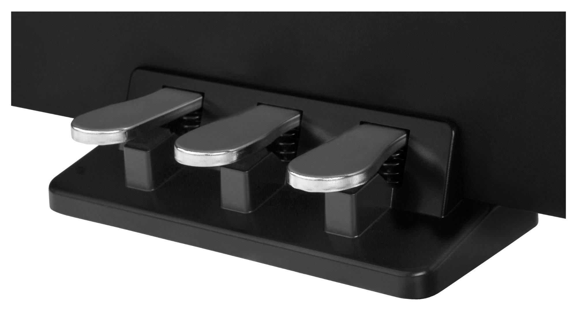 Classic Cantabile DP-210 SM E-Piano SET Piano numérique 88 touches mécaniques, sorties casque, USB, métronome, 3 pédales, noir