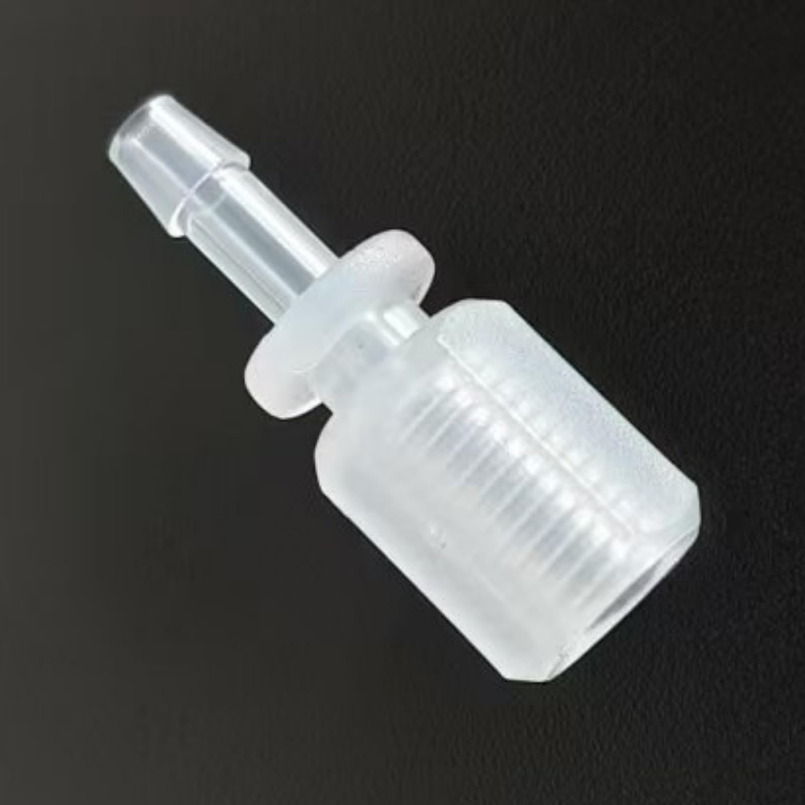 1/4-28UNF macho roscado a accesorios de púas – Conector de manguera de PP duradero for laboratorio, paquete de 25(3.2mm 1/8inch Female Thread)