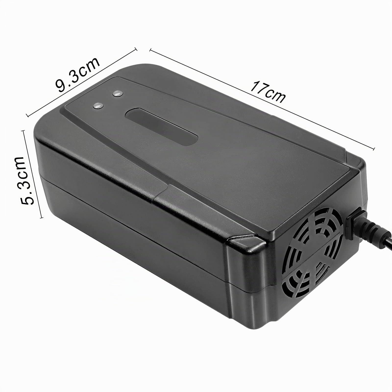 Chargeur de Batterie au Plomb 24V 36V 48V 60V 72V 3A pour Razor E100 Ground Force Kart e-Bike Scooter Kart (ne Convient Pas aux Batteries Lithium-ION)