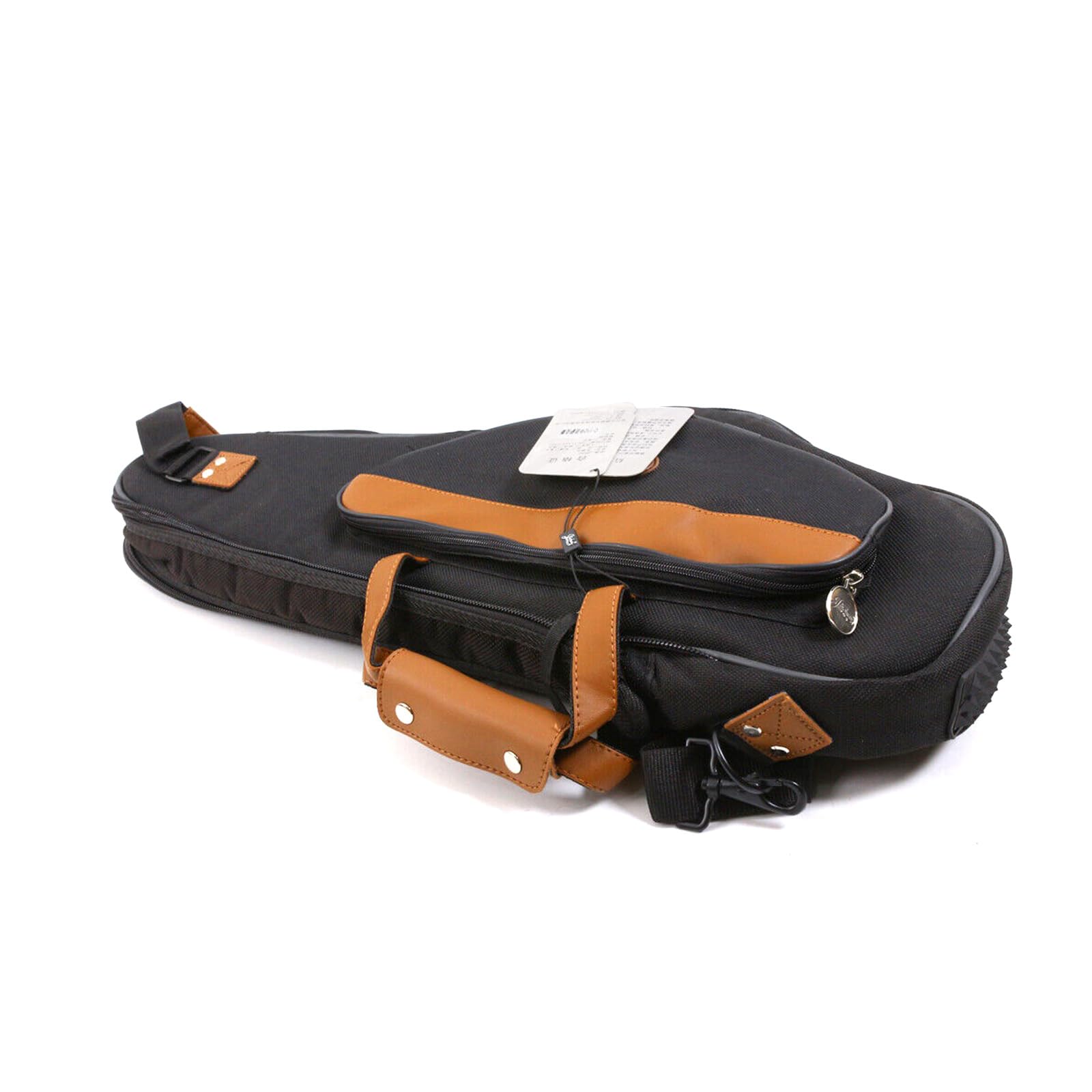 YoungMonic Alto Saxophone Case Nylon Saxophone Accessories Brown Lightweight Strap Strong Soft Protect Alto Sax Case