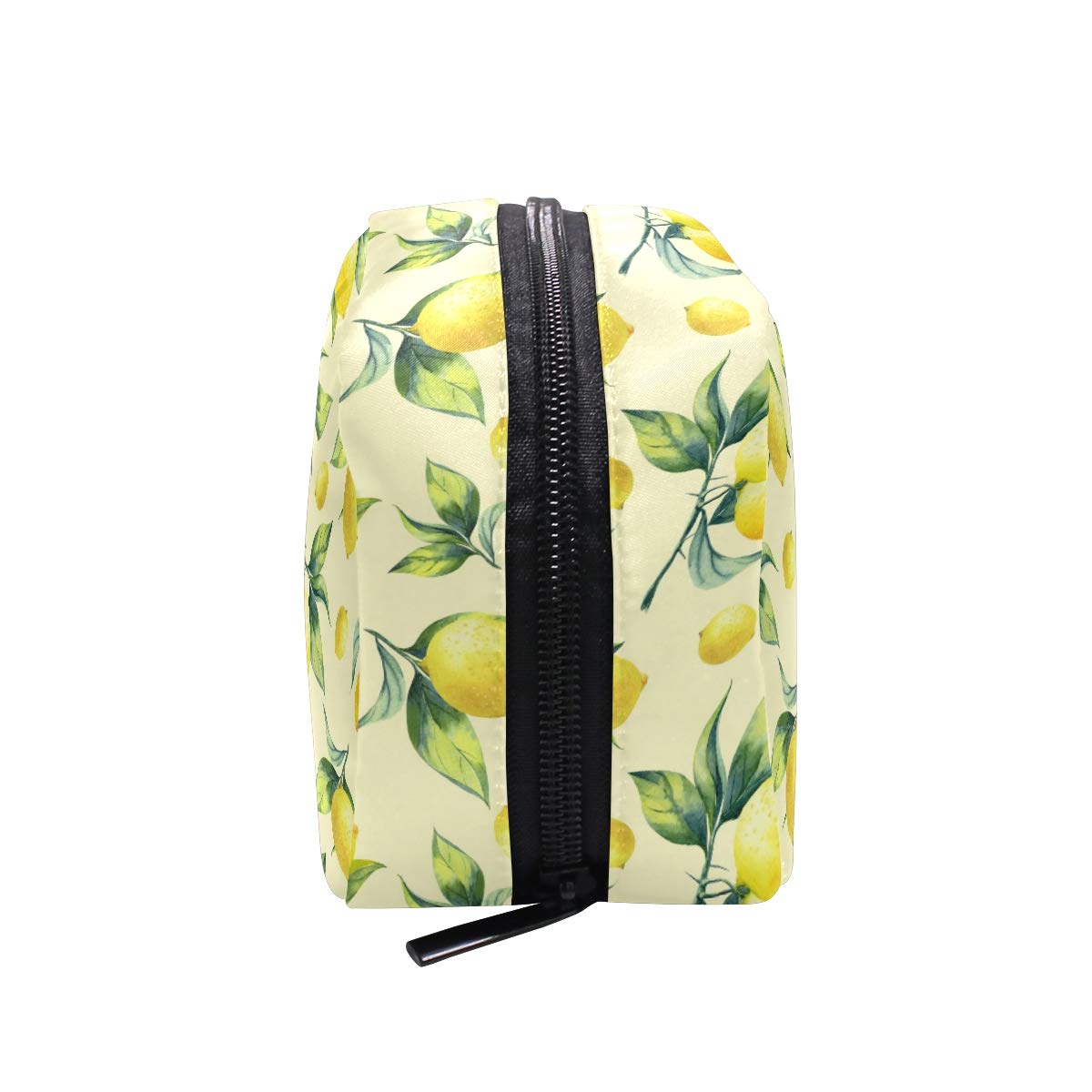 SEANATIVE Kosmetiktasche Mit Sonnenblumen-Druck – 21,5x14,5x6,5 Cm, PU-Leder, Reise-Make-up-Tasche