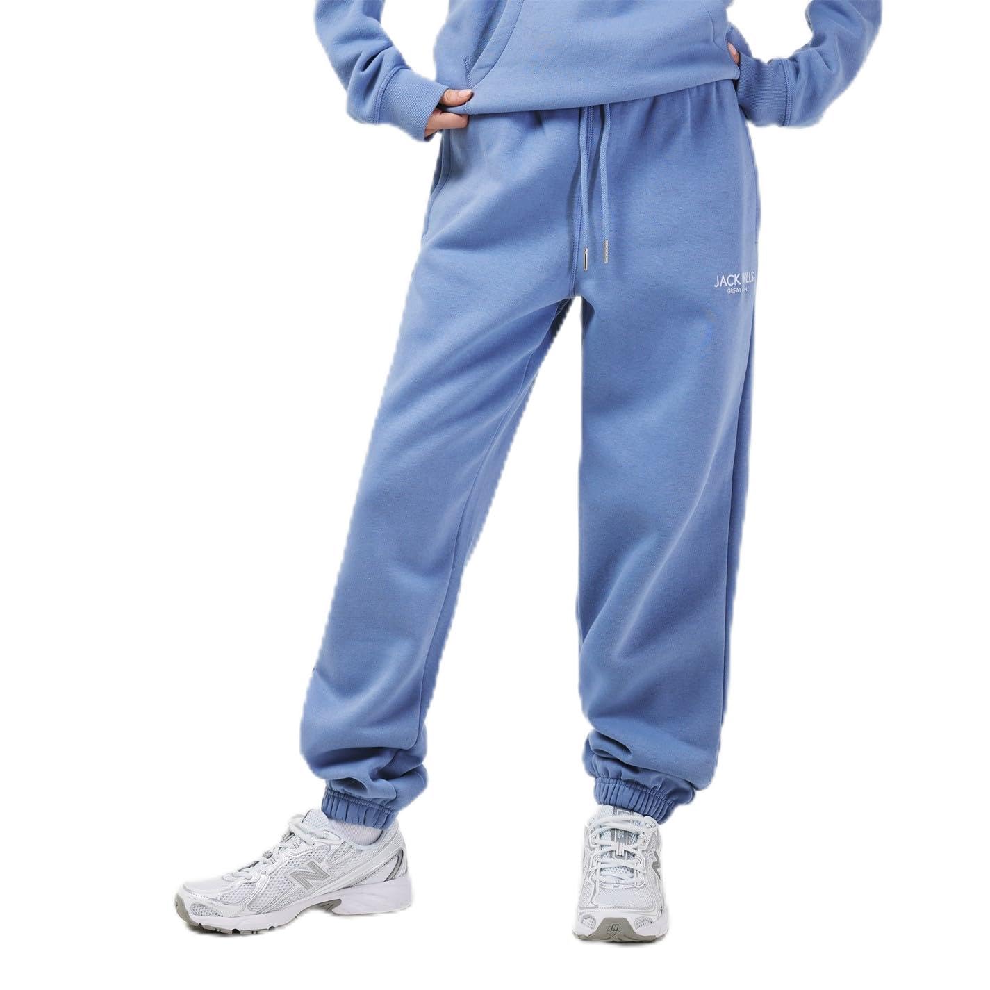 Jack Wills Womens Bayton Relaxed Joggers Periwinkle 8