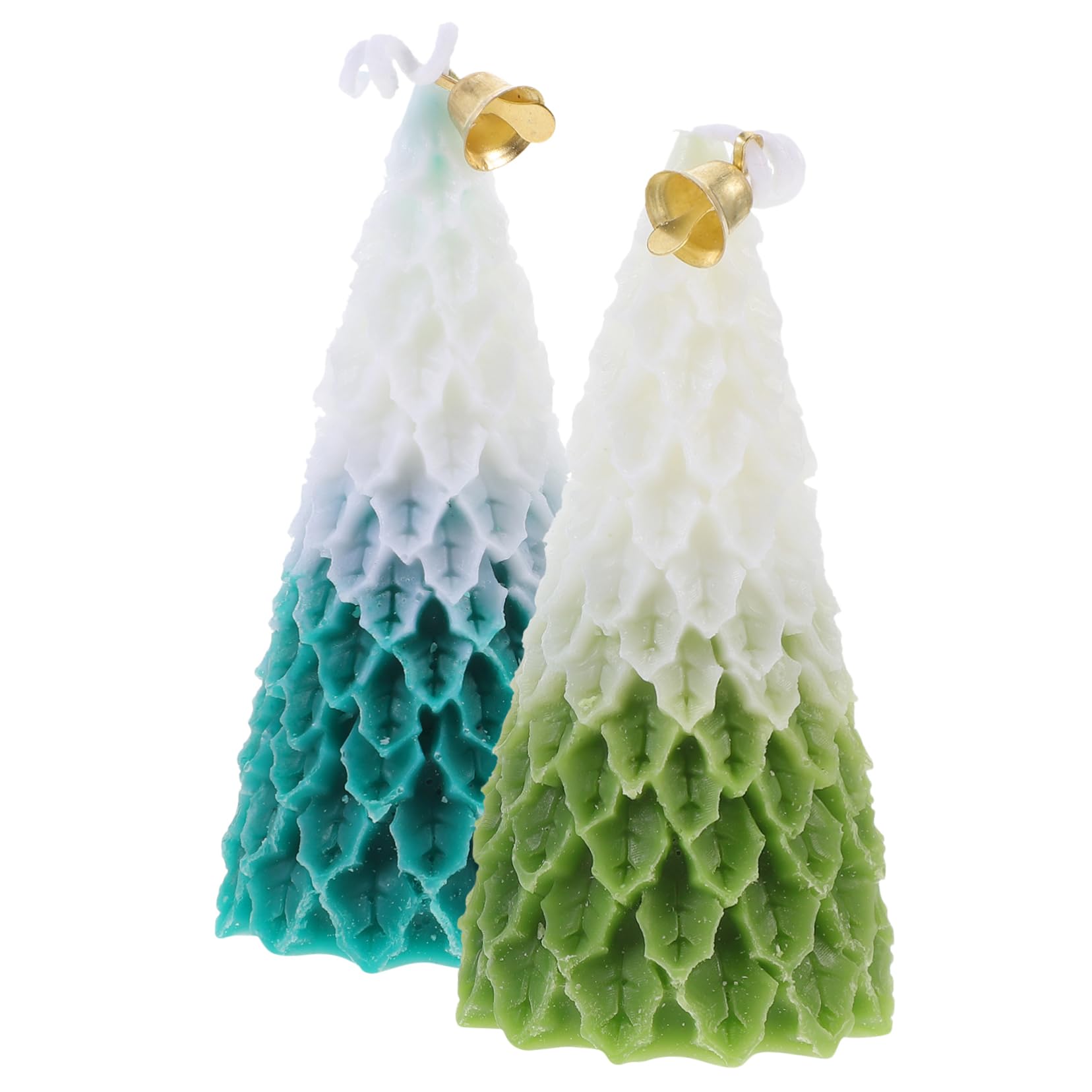 TOPBATHY 10 Pezzi Candele dell'albero di Natale oggetti di scena per candele natalizie oggetti di scena per candele profumate candele natale natalizia decorazioni natalizie