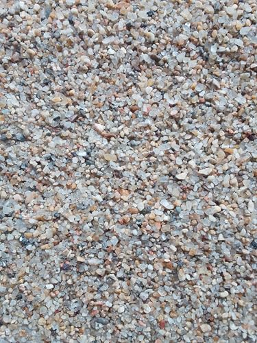 Image of Natural River Sand | Plants Soil Mix Additive Adenium Cactus Succulent Bonsai | Fire Pits, Garden Landscaping, Decorative Sand for Vase Filler, Candle, Wedding, Home Decor & Crafts (2.8 Kg)