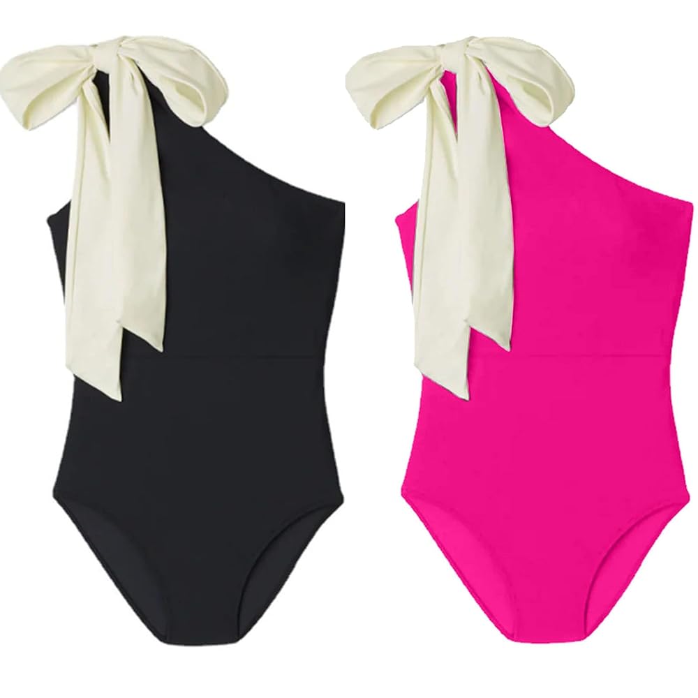 HGps8w Sexy One Piece Swimsuit for Women One Shoulder