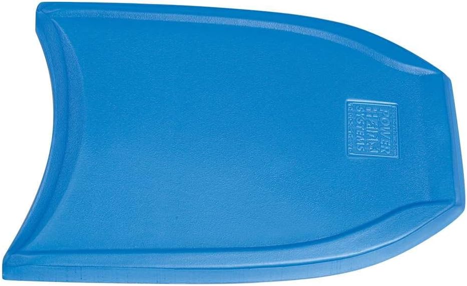 Power Systems Kickboard Plus for Swim Fitness Training, 27 x 19 x 2 Inches, Blue (86692)