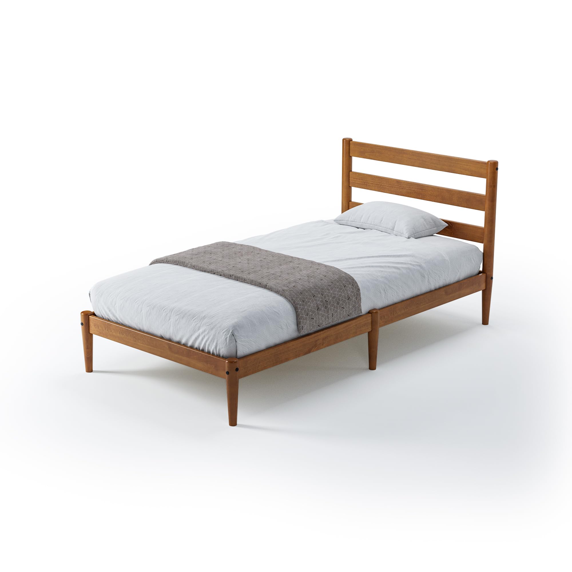 MAF Struttura Letto In Metallo 10,2 Cm – Base Letto Matrimoniale Con Doghe, Silenziosa E Antiscivolo – Facile Montaggio, Supporto Fino A 1360 Kg - 2