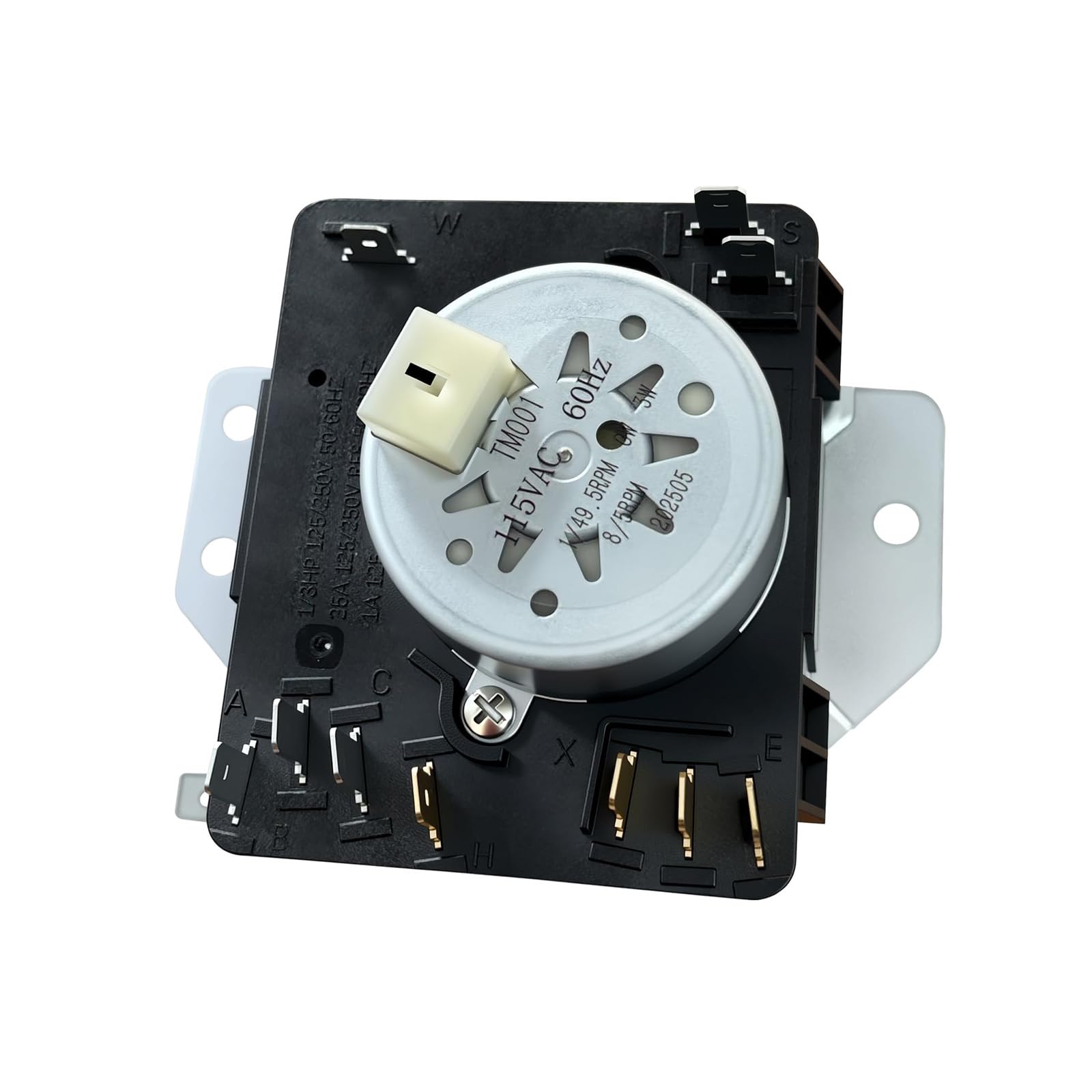 Kalttoy Multicolor Multi-Function Dryer Timer Metal Construction Easy Setup Accurate Timing Replacement Part