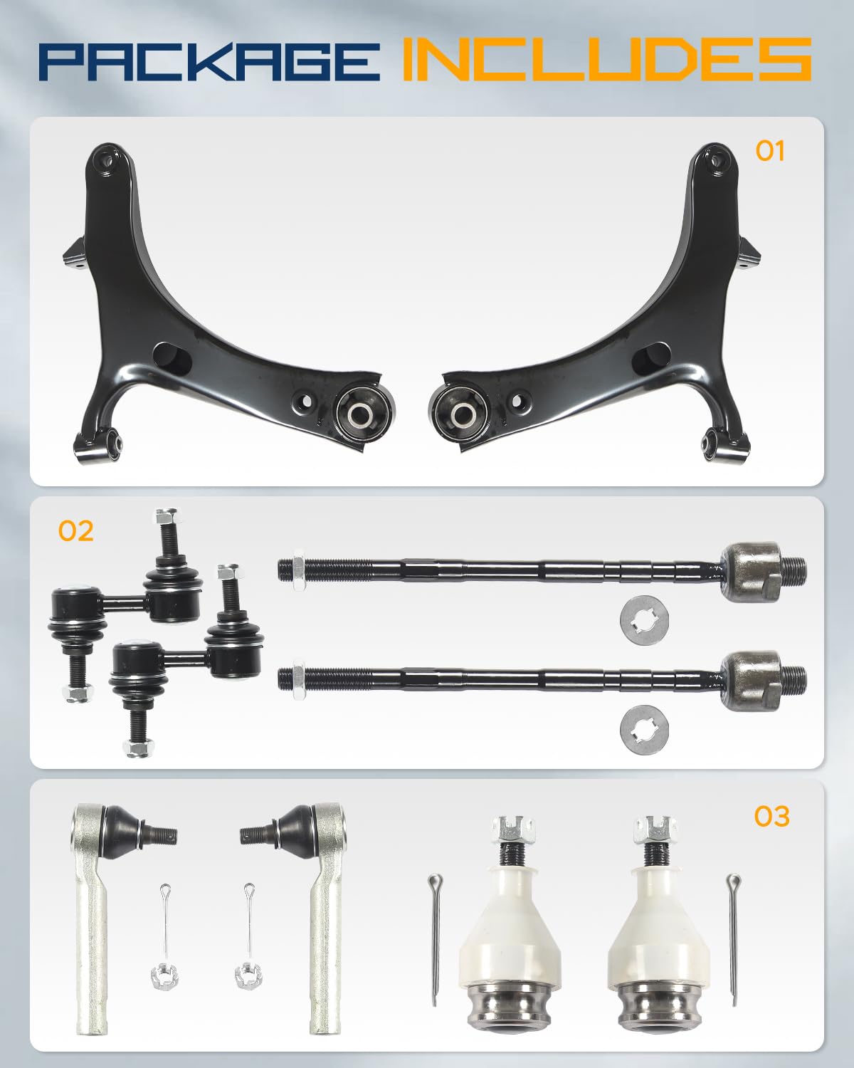 A-Premium Juego De 4 Barras Estabilizadoras Delanteras Y Traseras Compatibles Con Scion Fr S 2013 2016 Subaru Brz 2013 2019 Toyota 86 2017 2019