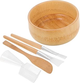 Juego de cuencos mezcladores de máscara facia...