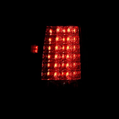 Miniatura 8 de AJP Distributors Luces traseras LED para parachoques trasero, señal de parada de freno, luces de conducción izquierda + derecha para conductor y