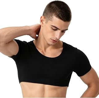 Men Gym T-Shirts Slim Fit Muscle Bodybuilding Shirt | Sleeveless Stringer Vests,Training Vest,Short Sleeve,Casual Streetwear Crop Top,Exercise Basketball Training Clothes