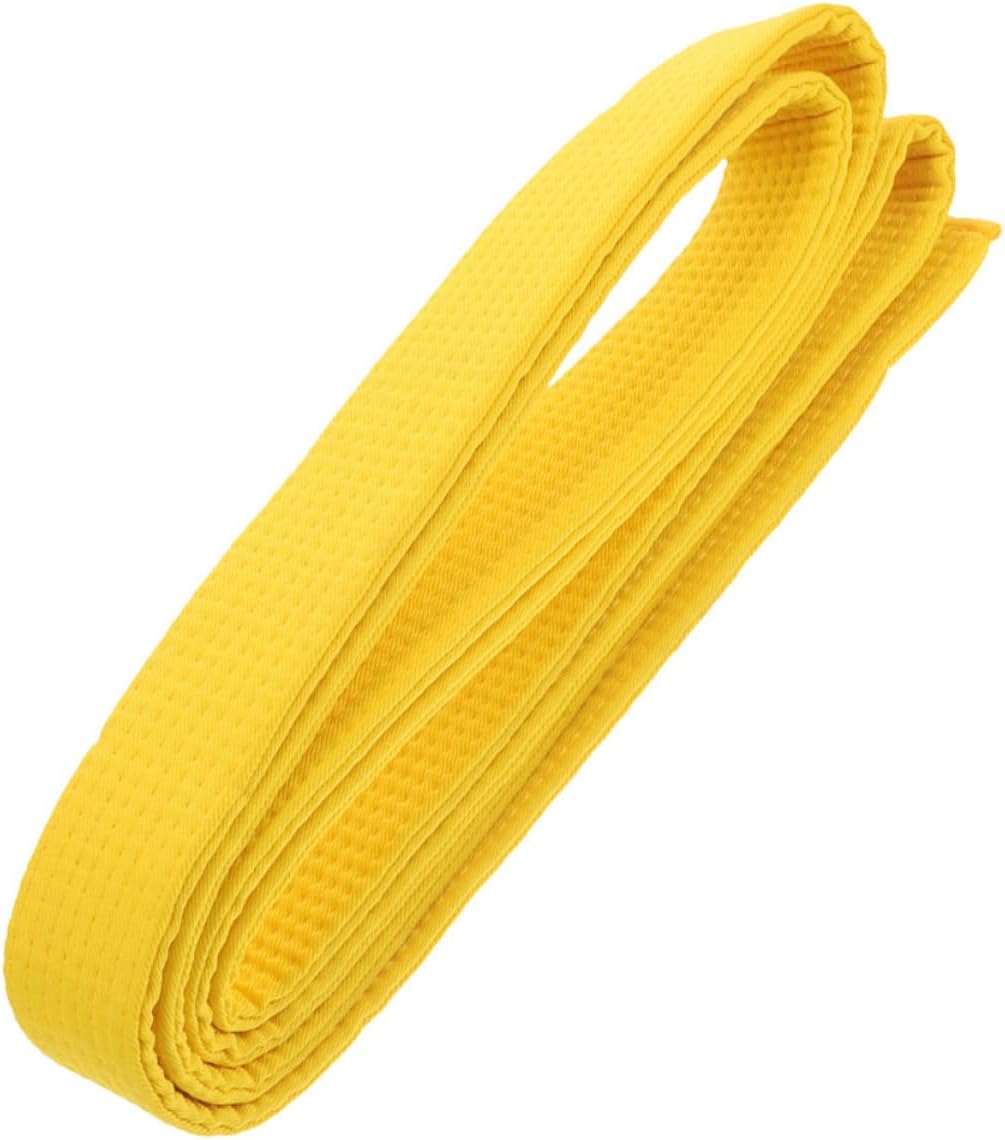 Karate and Taekwondo Cotton Waist Belt Martial Arts Belt for Men and Women and Comfortable Training Waistband for Martial Arts Practice