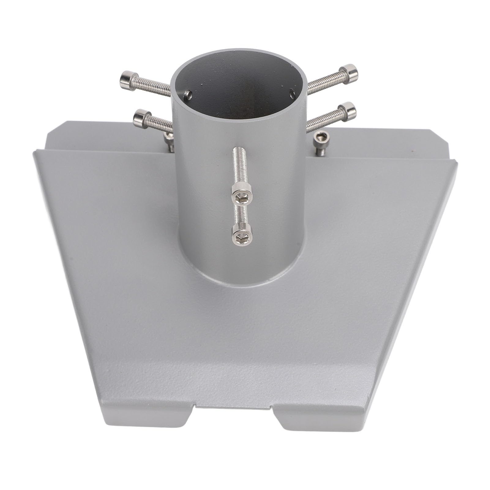 Cuifati Support D'adaptateur de Poteau Gen3, Support de Poteau D'antenne Satellite en Acier Inoxydable Robuste, Kit de Parabole Standard Gen3 V3 pour Montage sur Plaque