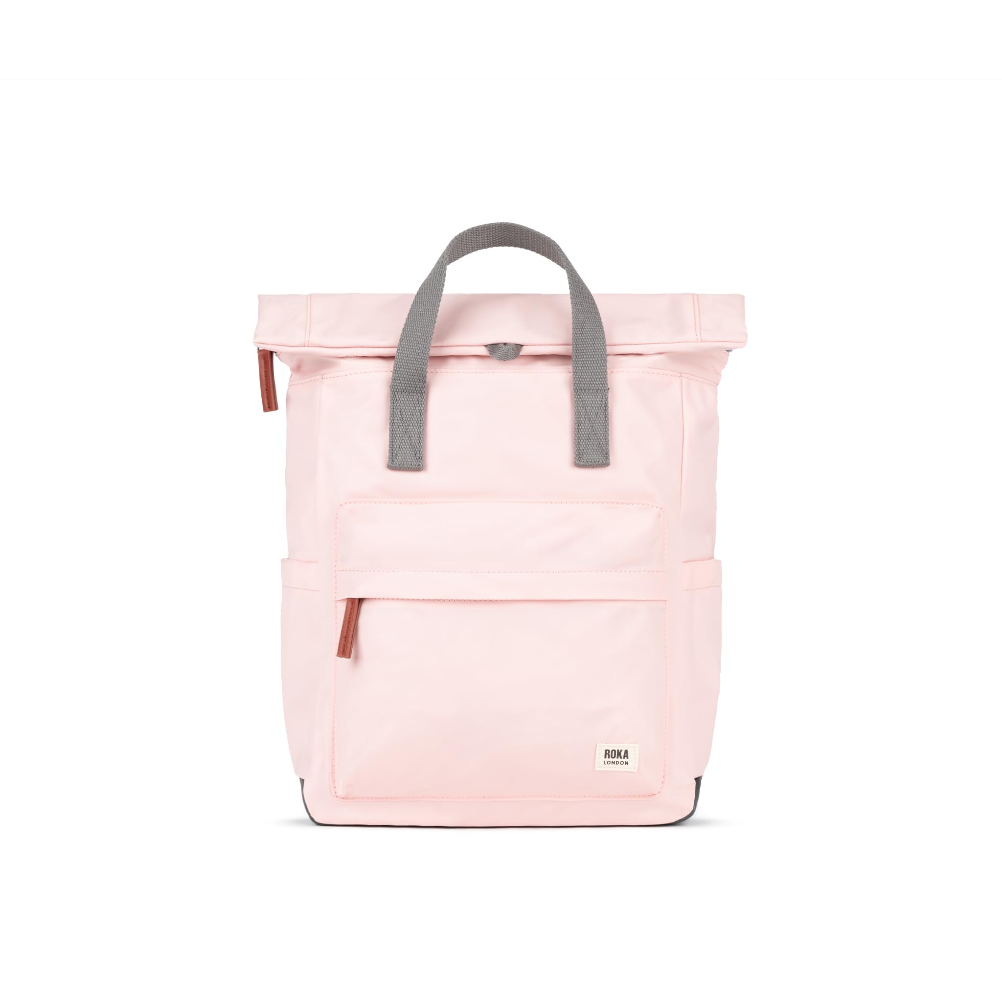 ROKA London Canfield B Medium Sustainable Nylon Backpack (English Rose)