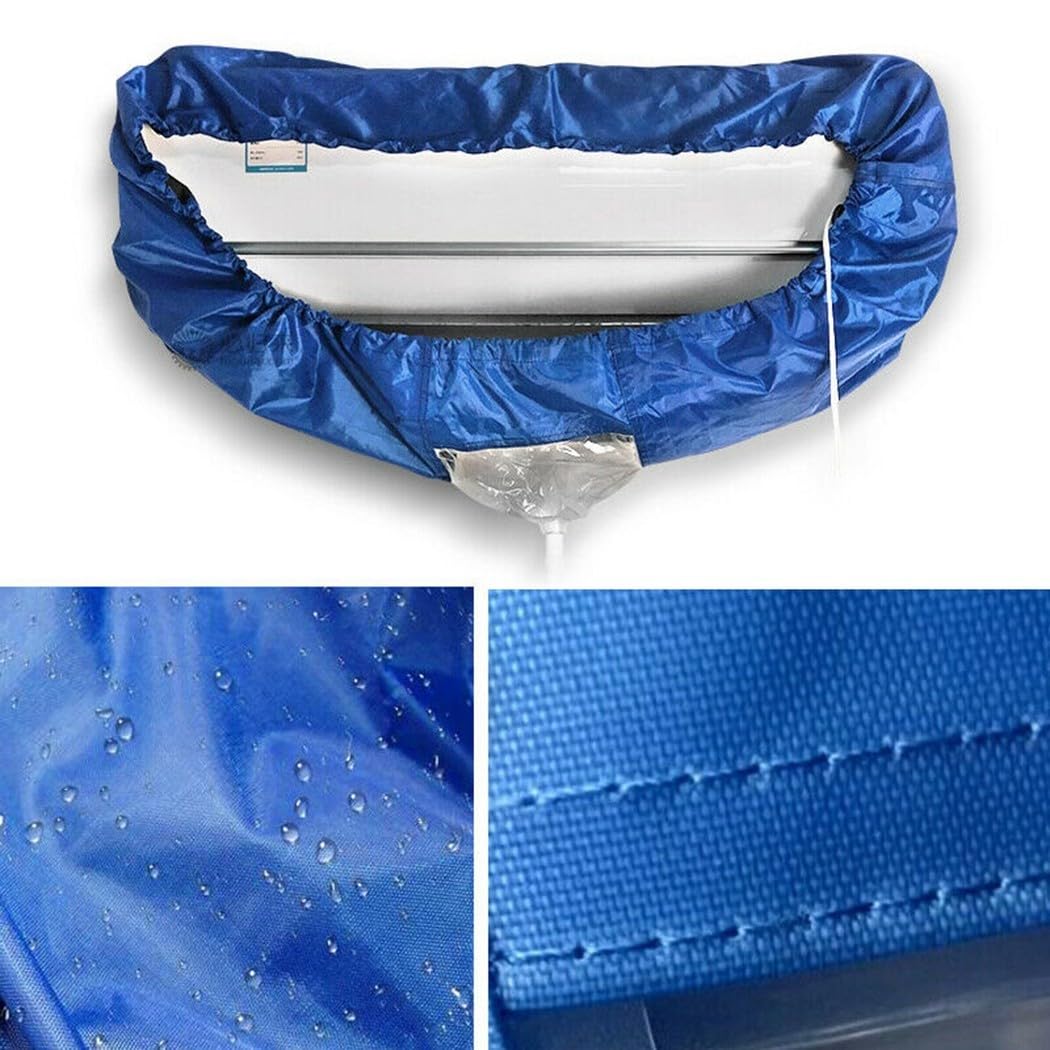 split aire acondicionado limpieza cubierta， Funda for aire acondicionado, 240 x 50 cm, funda for limpieza de aire acondicionado, resistente al agua, funda protectora for limpieza de polvo for el hogar