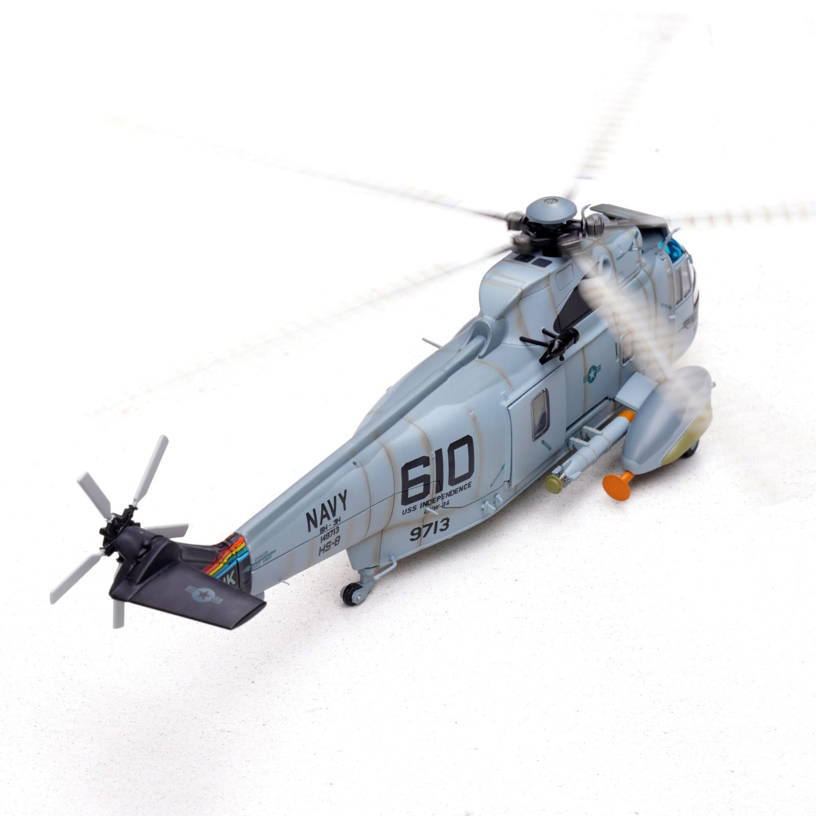 Amazon.co.jp: 1:72 アロイ アメリカ海軍 シコルスキー SH-3H シー