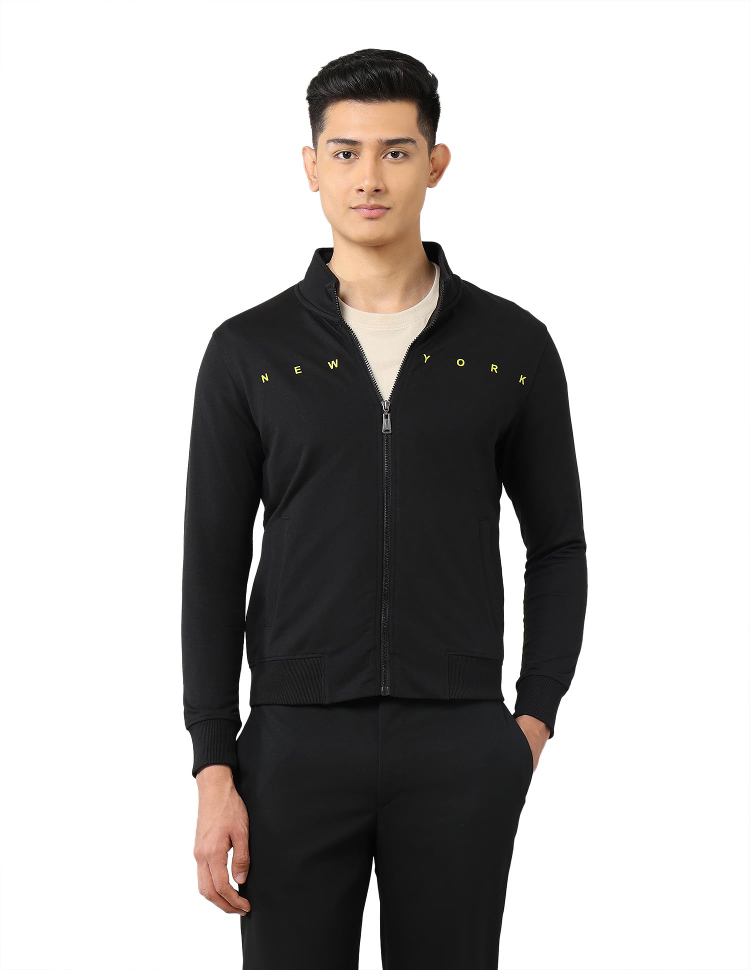 Men's Cotton High Neck Sweatshirt-image-40